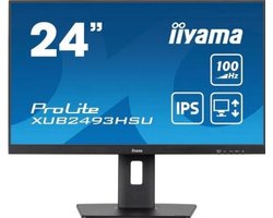 iiyama ProLite XUB2493HSU-B7 - 24 inch - Full HD - IPS - USB-Hub (2x) - Verstelbaar