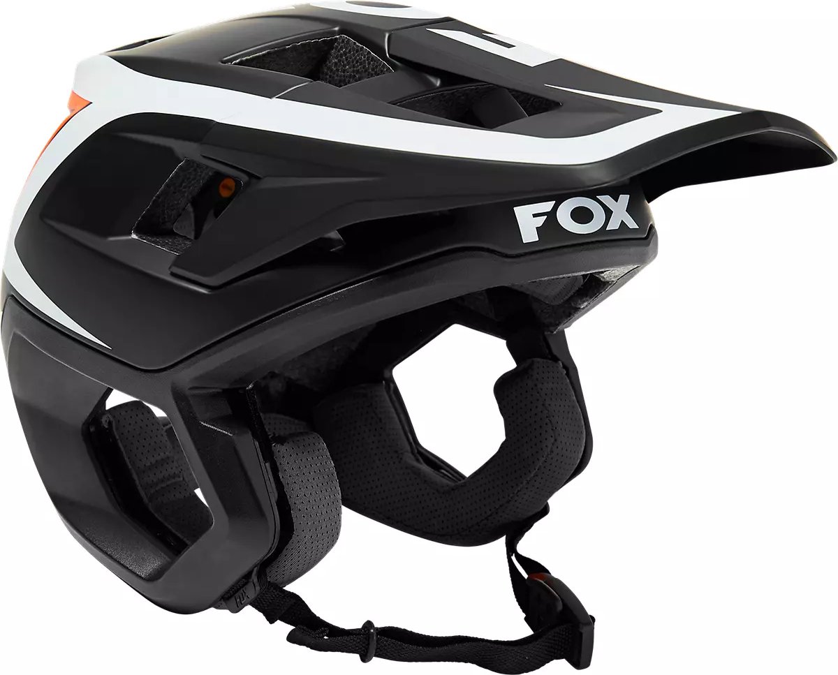 Fox Racing - Dropframe Pro Fiets Mountainbike MTB Helm - Dvide Zwart - MEDIUM (54cm - 56cm)