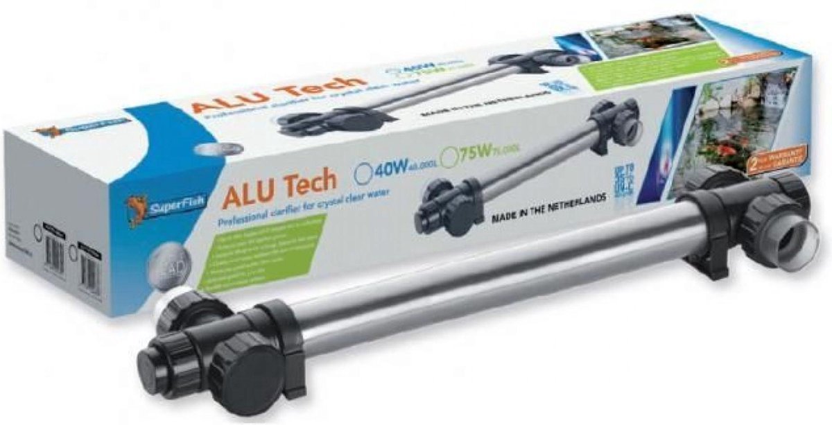 SuperFish Alutech UV-C T5 75W - 75.000 liter