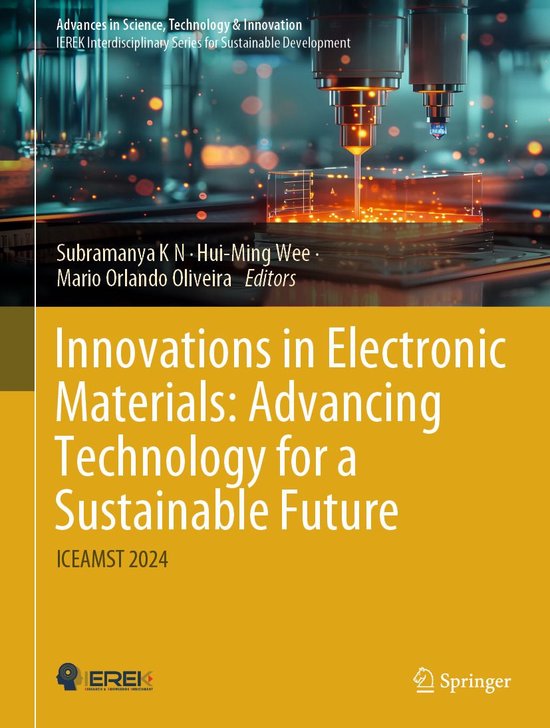 Advances in Science, Technology & Innovation - Innovations i ... - cover