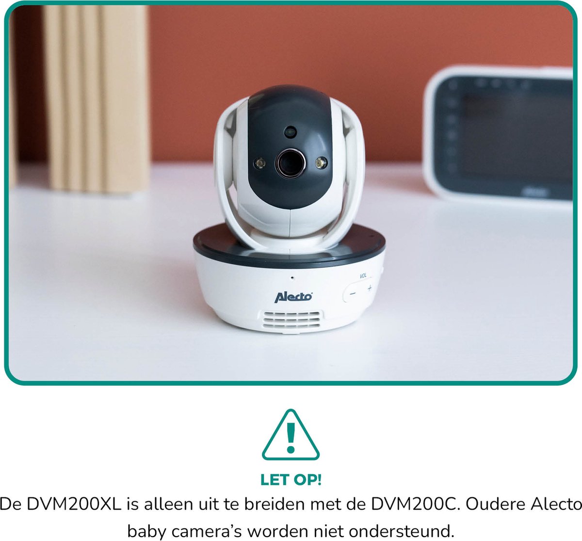 Commaxx DVM200XL Babyfoon met Camera 5" Kleurenscherm - afbeelding 3