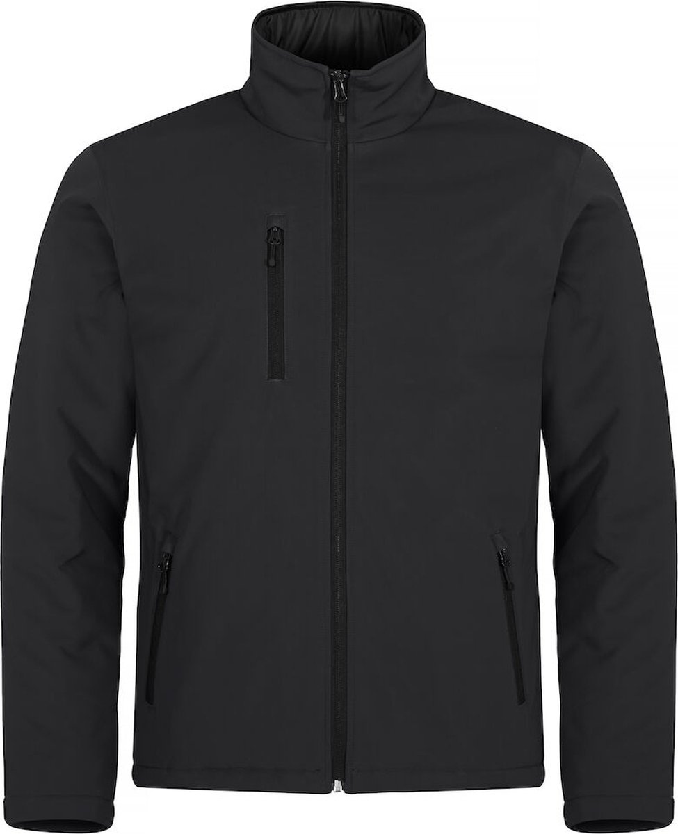 Clique Padded Softshell Jacket 0200954 - Zwart - XL