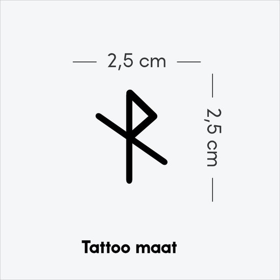 Rune Van Reis En Balans Raidho Tijdelijke Tattoo Volwassenen Rune Van Reis En Balans Raidho Tijdelijke Tattoo Volwassenen