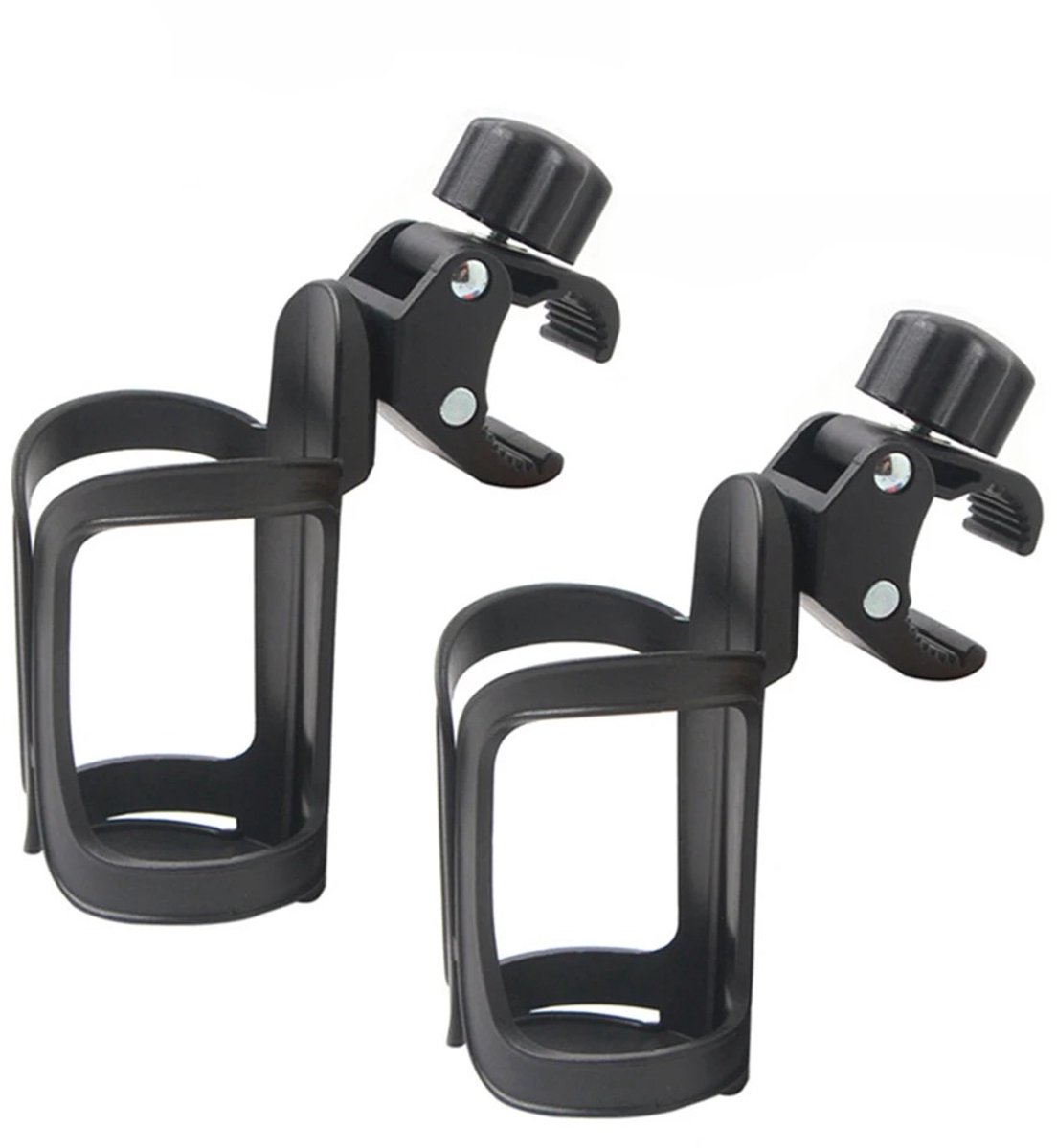 RoyaLuxe - Bidonhouder - 2x - Multifunctioneel - Bidon - Bidonhouder Fiets - Bidenhouder Racefiets - Bidonhouder Mountainbike - Flessenhouder - Flessenrek - Flessendrager - Flessen - Fiets - Racefiets - Mountainbike - Fiets Accessoires - Accessoires-