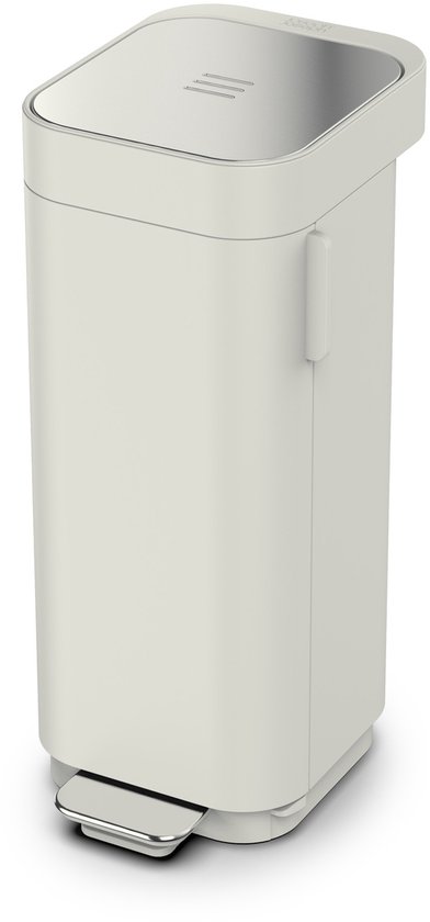 JosephJoseph - Porta - Prullenbak - met Pedaal - 40 Liter - Stone