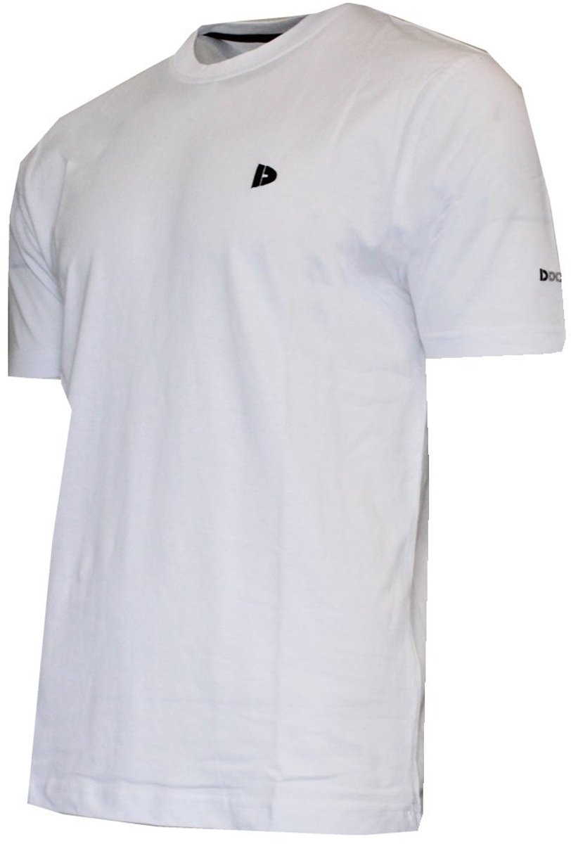 Donnay - T-shirt (Vince) - Sportshirt - Heren - White (001) - maat M