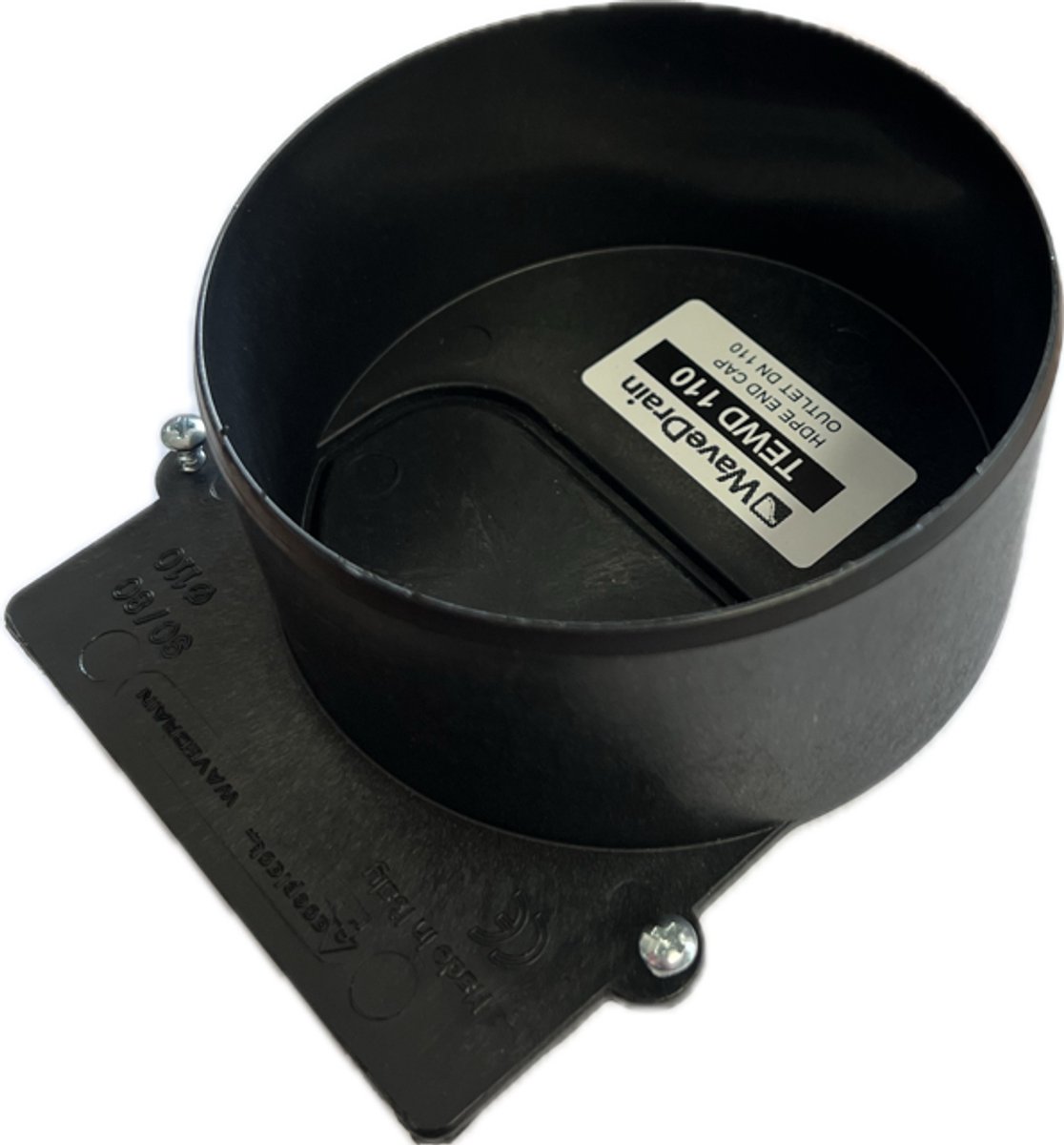 Adapter Ø110 mm (zijuitloop) voor Wave drain lijngoot