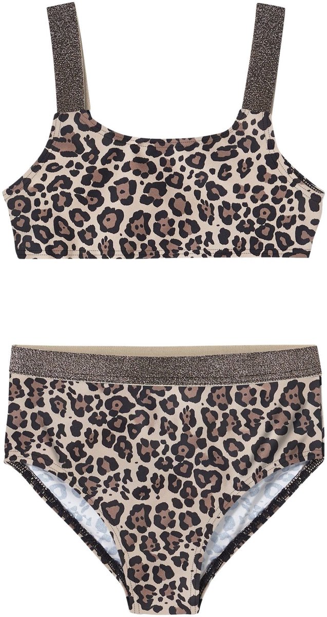 NAME IT NKFZERIA BIKINI Meisjes Bikini - Brown Lentil — afbeelding 8