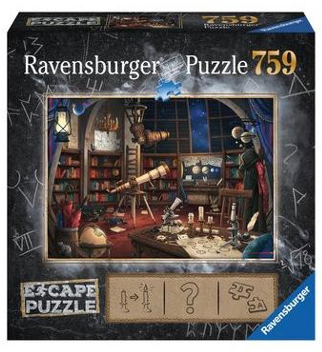 Ravensburger Escape Puzzle 1 Space Observatory - 759 stukjes — afbeelding 8
