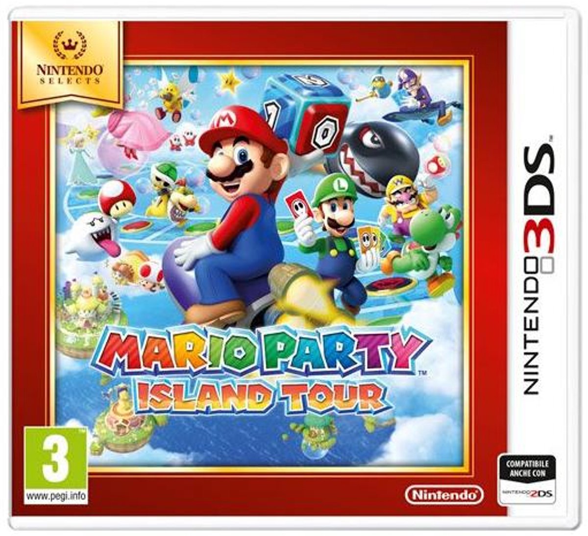 Nintendo Mario Party: Island Tour Duits, Nederlands, Engels, Spaans, Frans, Italiaans, Portugees, Russisch Nintendo 3DS