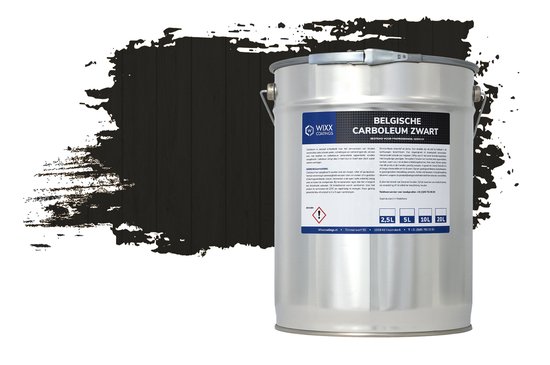 Wixx Carboleum Belge - 20L - Zwart