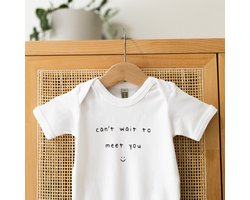 Zwangerschap aankondiging - Rompertjes met tekst - Pregnancy announcement - Baby - Bekendmaking - Maat 50/56