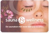 Nationale Sauna & Wellness cadeaukaart 25,-