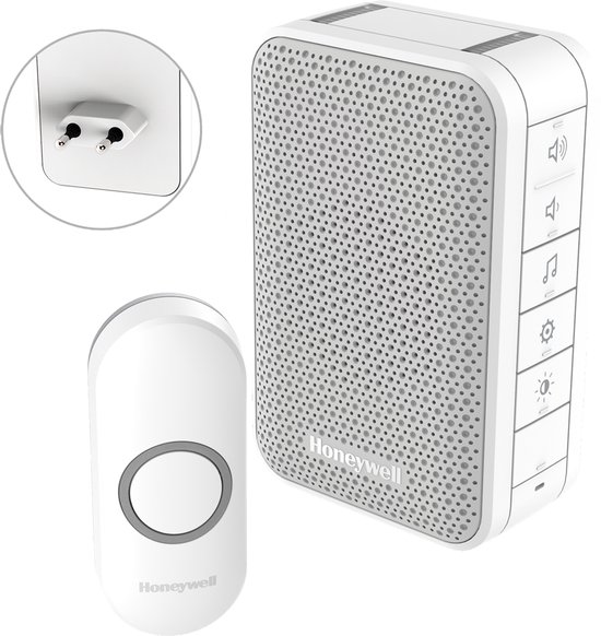 Honeywell Home DC313NP2 - Draadloze deurbel - Wit - Met slaap/stille modus — afbeelding 2