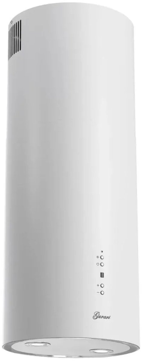 GURARI - afzuigkap - GCH I 385 36 WH PRIME N+Slang - eilandafzuigkap - eiland - ronde afzuigkap - 36 cm - 1000m³/h