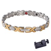 Desire of Goods Magnetische armband - Sieraden - Waist trainers - Met inkorter - Dames/Heren - Zilver/Goud