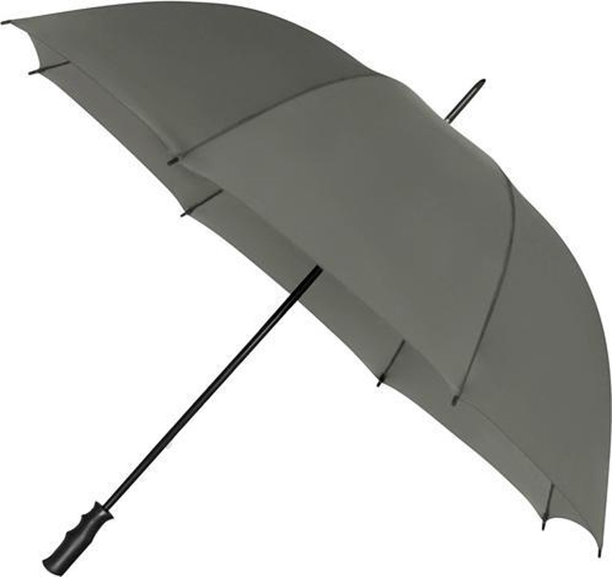 Impliva Golfparaplu Windproof 125 Cm Donkergrijs