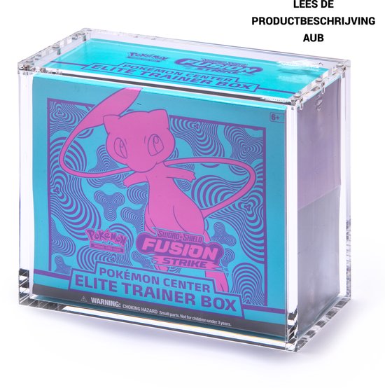 The Acrylic Box - Premium Acrylic Elite Trainer Box The Acrylic Box - Premium Acrylic Elite Trainer Box