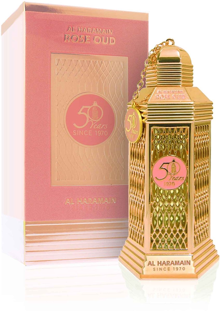 Goedkoopste Uniseks Parfum Al Haramain 50 Years Rose Oud 100 ml