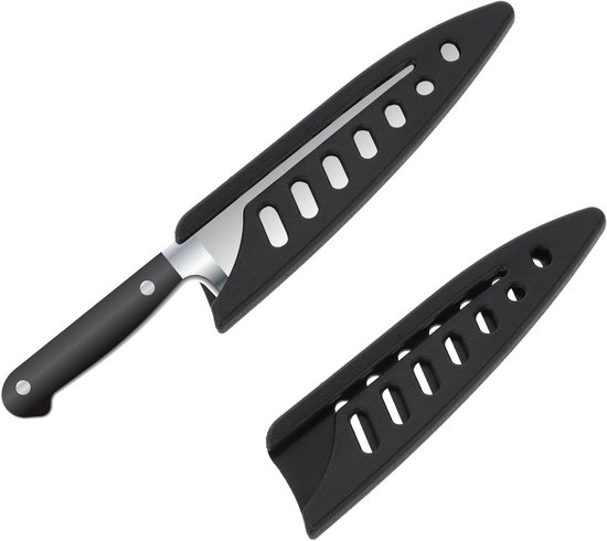 Nesmuk leren messenhouder 21 cm, koksmes, antraciet, LSS1401 | Voordelig kopen bij