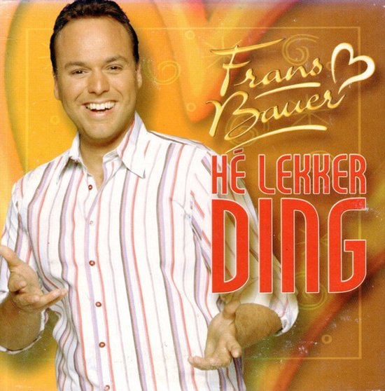 Frans Bauer – Hé Lekker Ding - 3 Track Cd Single in kartonnetje