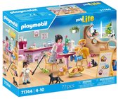 Bol.com PLAYMOBIL My Life Kattencafé 71744 aanbieding