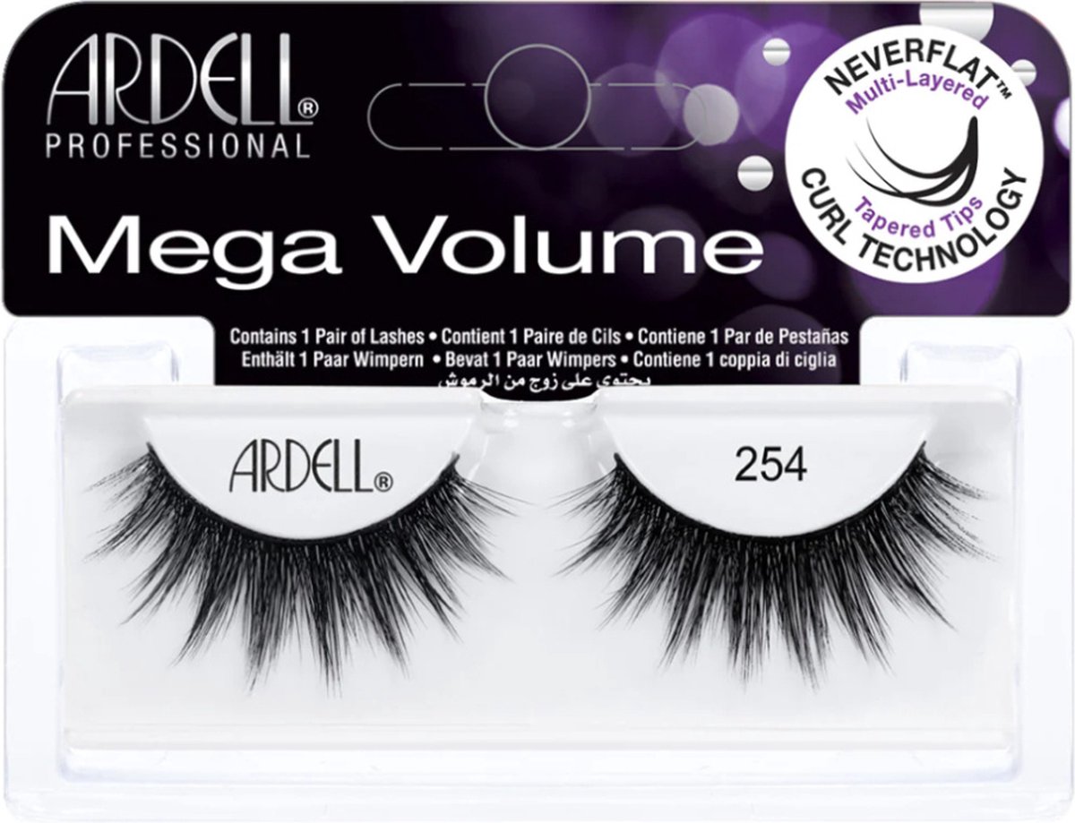 Ardell - Mega Volume Lashes 254 - Dramatische Nepwimpers - Hangemaakt - Wimperstrips