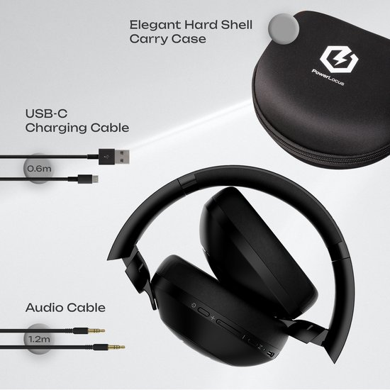 CD PowerLocus avec suppression Active du bruit - Zwart