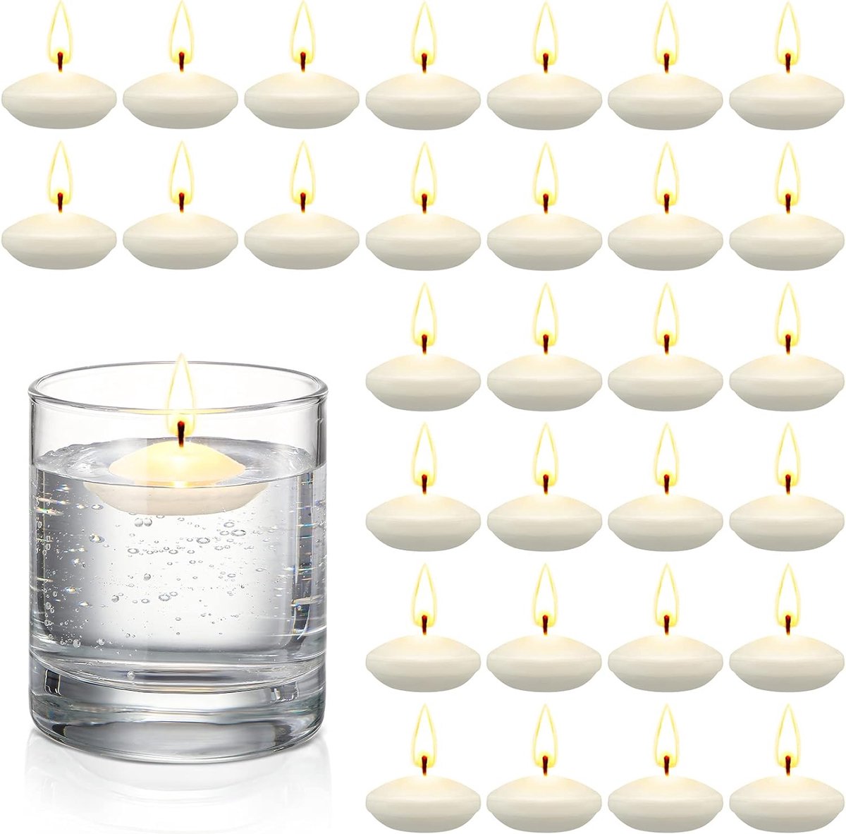 Floating Candles - Vliegende Kaarsen - Hangende Kaarsen - Kaarsen