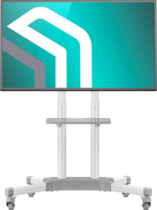 FITUEYES Design TV Stand Roll-Up for 32-65 Inch TV, Mobile TV Stand, Height Adjustable, Modern, Minimalist for Home, Office, Home FITUEYES Design TV Stand Roll-Up for 32-65 Inch TV, Mobile TV Stand, Height Adjustable, Modern, Minimalist for Home, Office, Home