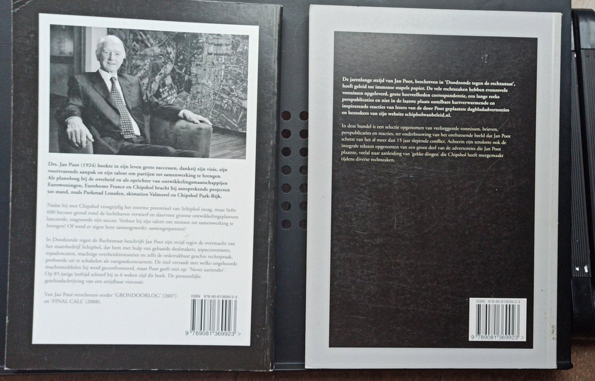 Doodzonde tegen de rechtsstaat - back cover