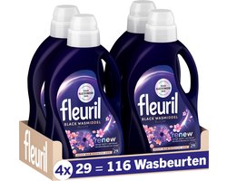Product afbeelding van Fleuril Black Bloom vloeibaar wasmiddel - 116 wasbeurten