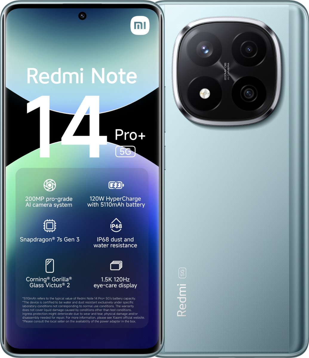 Redmi Note 14 Pro+ 5G Frost Blue 8GB+256GB