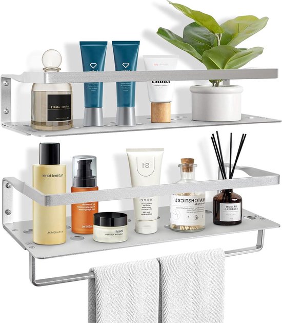 Geen Boren Badkamer Planken Douche Opslag Mand Sme... – Grandado