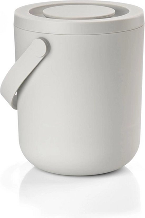 Zone Denmark Circular Afvalbak Dia 16 x 19,5 cm 3 liter Warm Grey