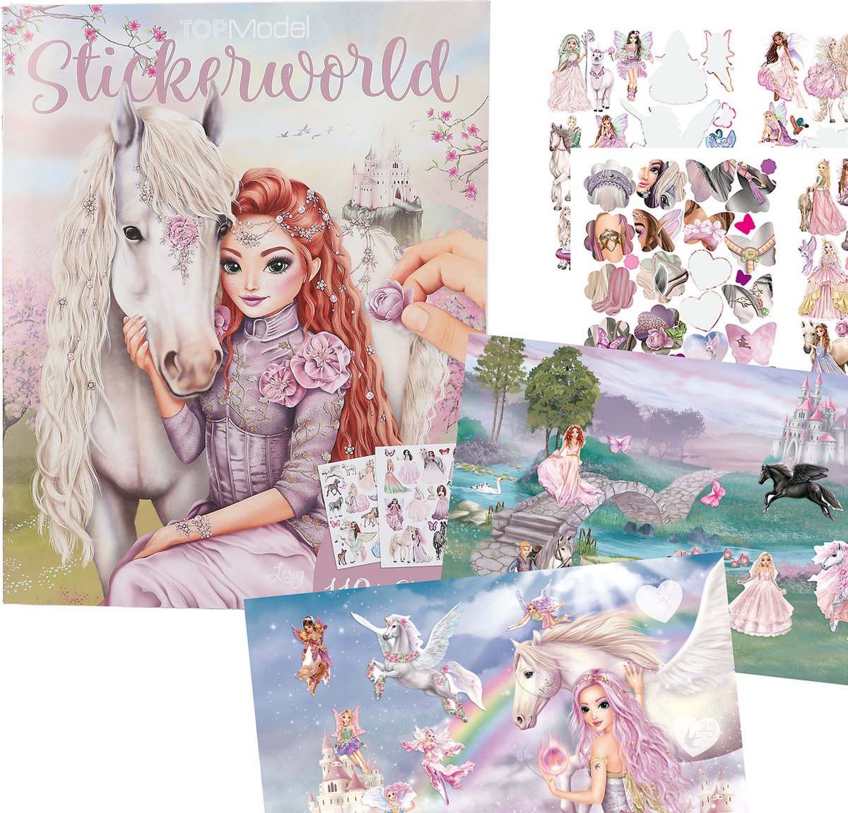 Depesche - TOPModel Stickerworld - VIVA VIOLET