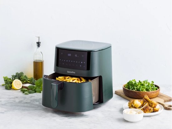 GreenPan Bistro XXL Airfryer 7.2L Pine Green - GreenPan - €159,00