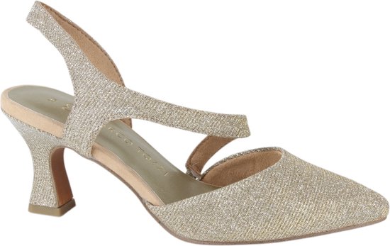 Sandalias De Tacón Marco Tozzi Mujer - Número 42, Suela Feel Me, Materiales Veganos, Elegantes Para Ocasiones