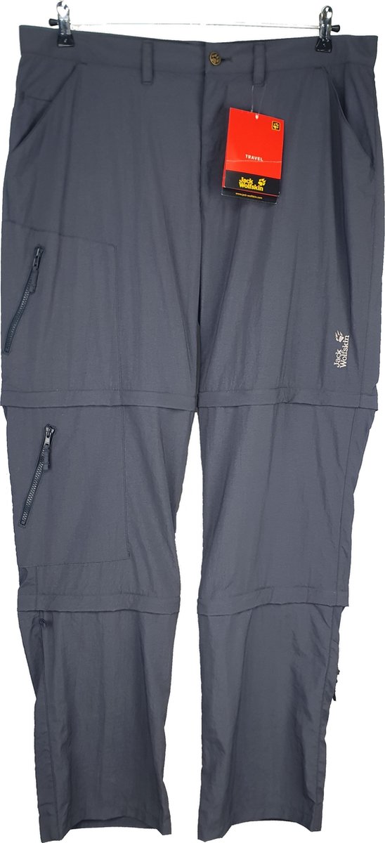 Jack Wolfskin Heren Triple Zip De luxe Ebony Grijs