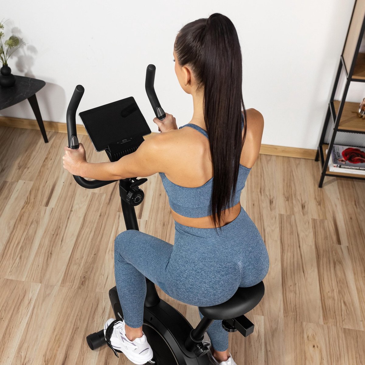 1 paar vervangende hometrainer pedalen met duurzame PVC-riemen