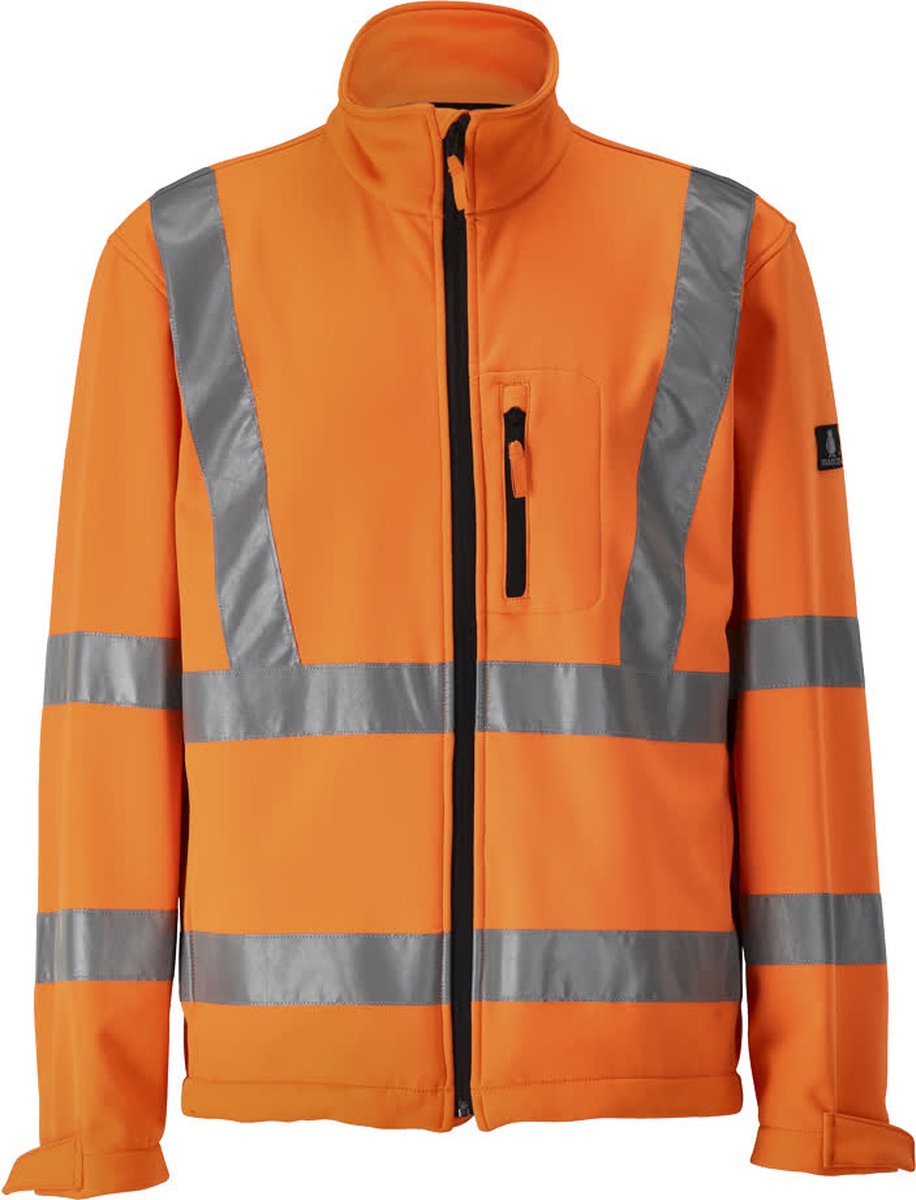 Mascot Safe Arctic Softshell jas 08005-159 - Hi-Vis oranje - M