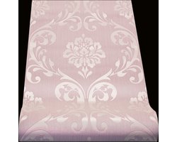 Roze barok behang 13110-90