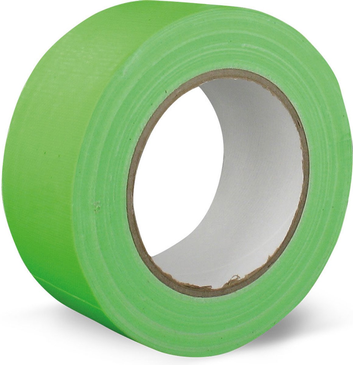 Ducttape Fluoriserend 25mm - 25M - Groen