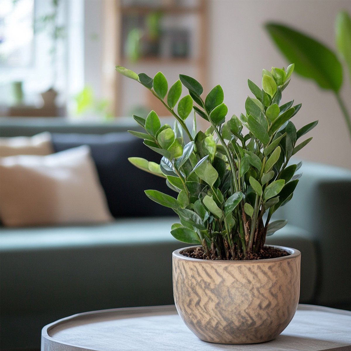 Zamioculcas (Zamioculcas zamiifolia) D 40 H 100 cm kopen Zamioculcas (Zamioculcas zamiifolia) D 40 H 100 cm kopen