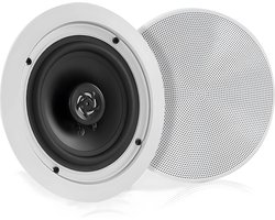 Pyle Luidsprekers- 2-Weg Bluetooth Plafondluidsprekers- Inbouwluidsprekers voor Thuis 150 Watt