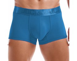 Boxer Short-Heren Lingerie-Mooie kwaliteit-Sexy-Ondergoed-Spandex-Blauw