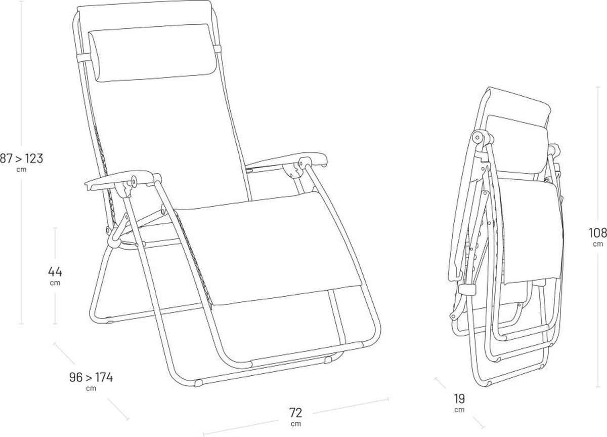 Lafuma RSX Clip XL - LightComfort