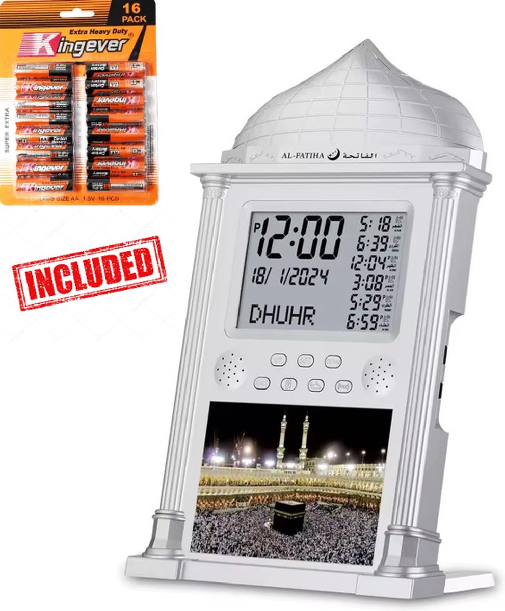 Islamitische Multifunctionele Digitale Tijdwekker Azan Klok Voor De Beste Moslim