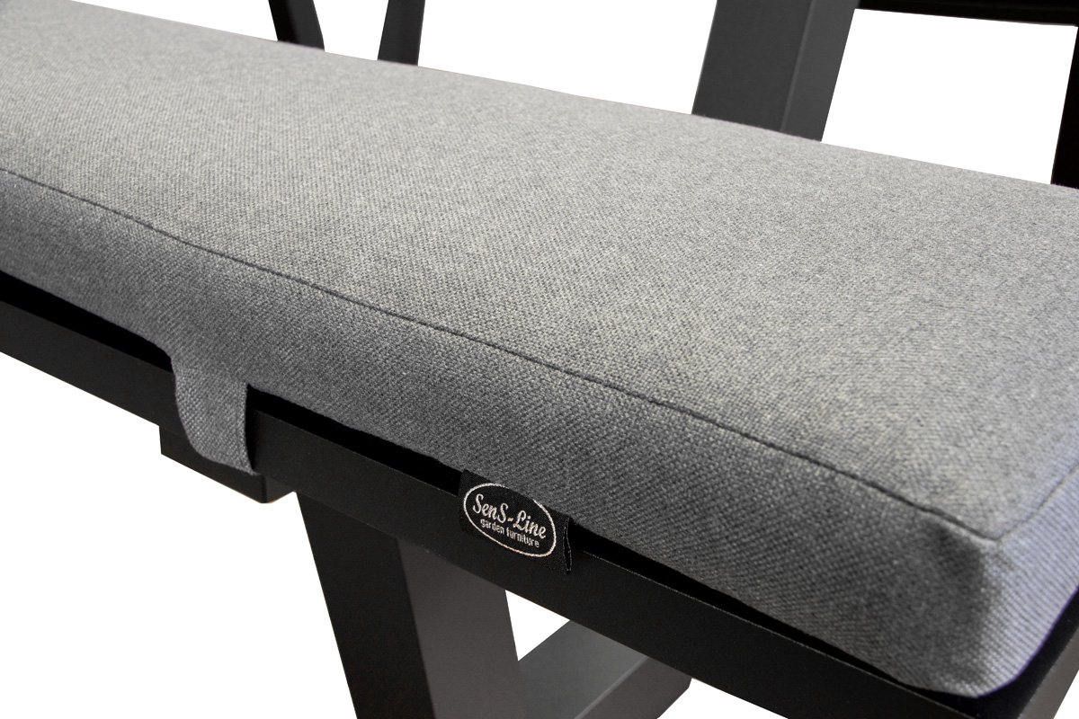 Sens-Line Lorenzo Picknicktafel 220cm - Bruin - Aluminium