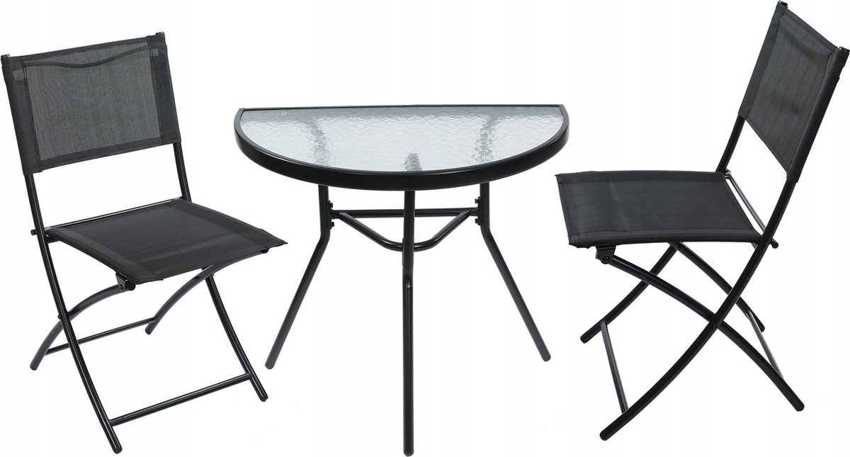 Balkon Tuin Terras Meubelset TAFEL 2 STOELEN